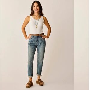 Carve Designs Women’s Carson Hi Rise Jeans in Favorite Fade sz 10